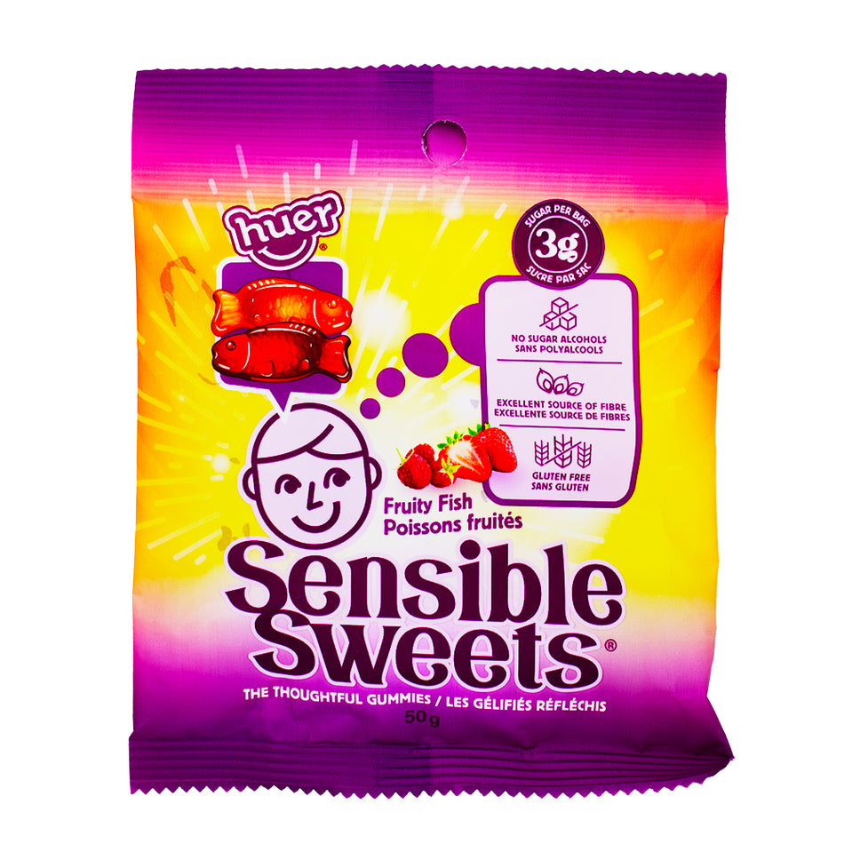 Huer Sensible Sweets Low Sugar Fish - 50g