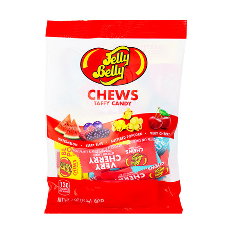 Jelly Belly Chews Peg Bag - 7oz