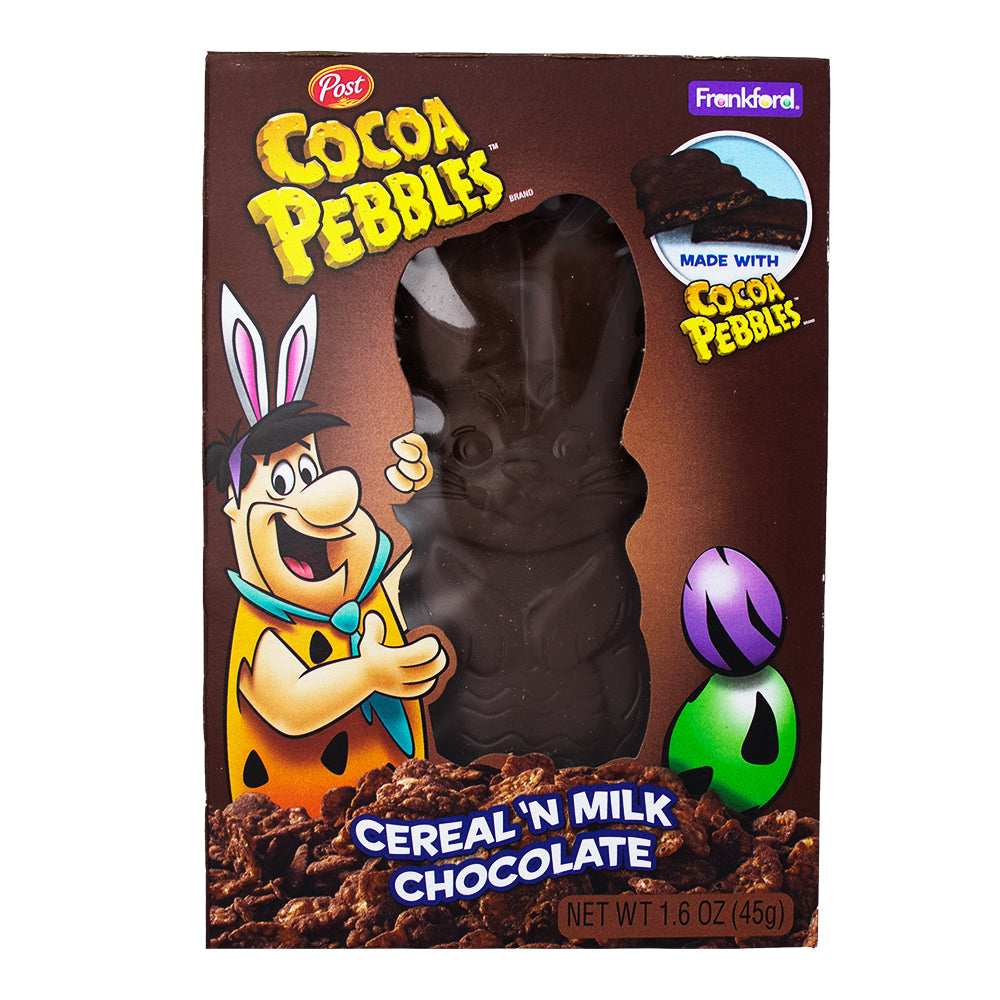 Cocoa Pebbles Milk Chocolate Bunny - 1.6oz 