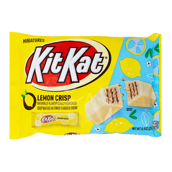 Kitkat Miniatures Lemon Crisp | Candy Funhouse – Candy Funhouse CA