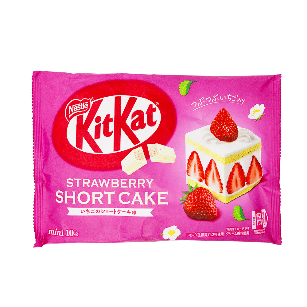 Kit Kat Strawberry Shortcake 10 Pieces (Japan) - 116g | Candy Funhouse ...