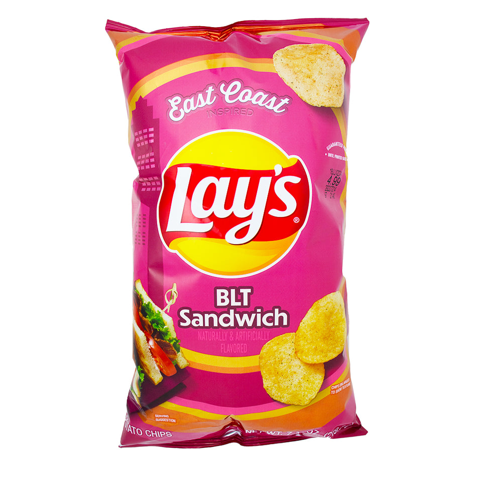 Lays BLT Sandwich Potato Chips - 7.75oz