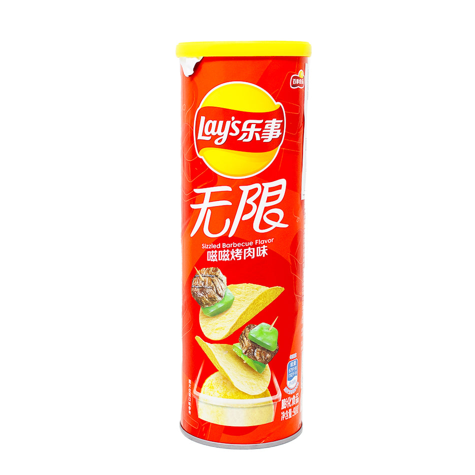 Lays Stax Sizzled BBQ (China) - 90g