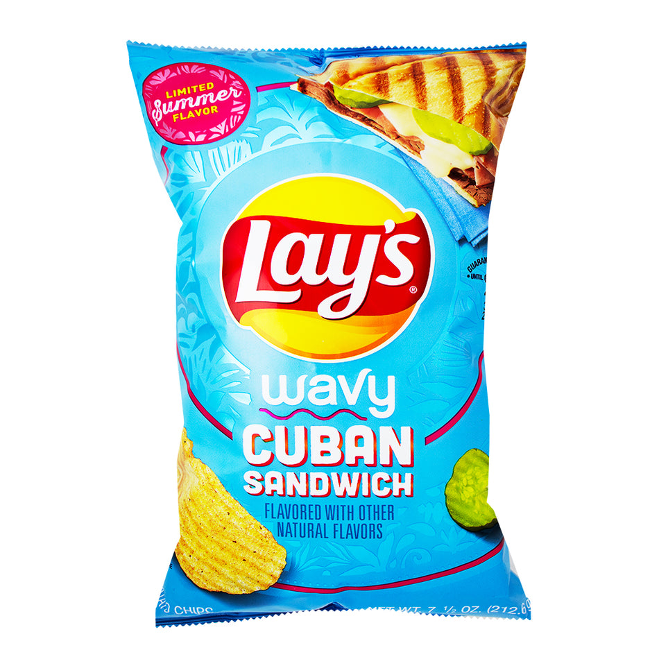 Lay's Wavy Cuban Sandwich - 212.6g