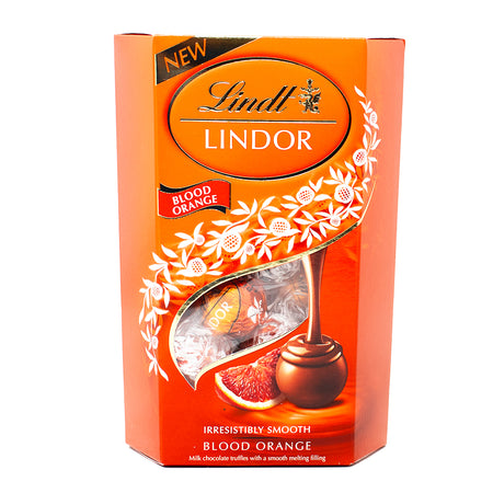 Lindt Lindor Milk Blood Orange Gift Box (UK) - 200g
