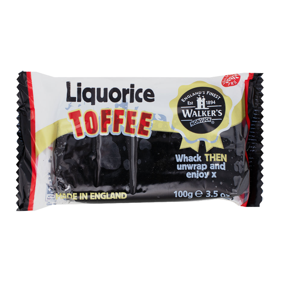 Walker's Liquorice Toffee Bars (UK) - 100g