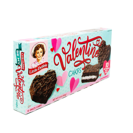 Valentine Little Debbies Valentine Chocolate Snack Cake - 10 Pack