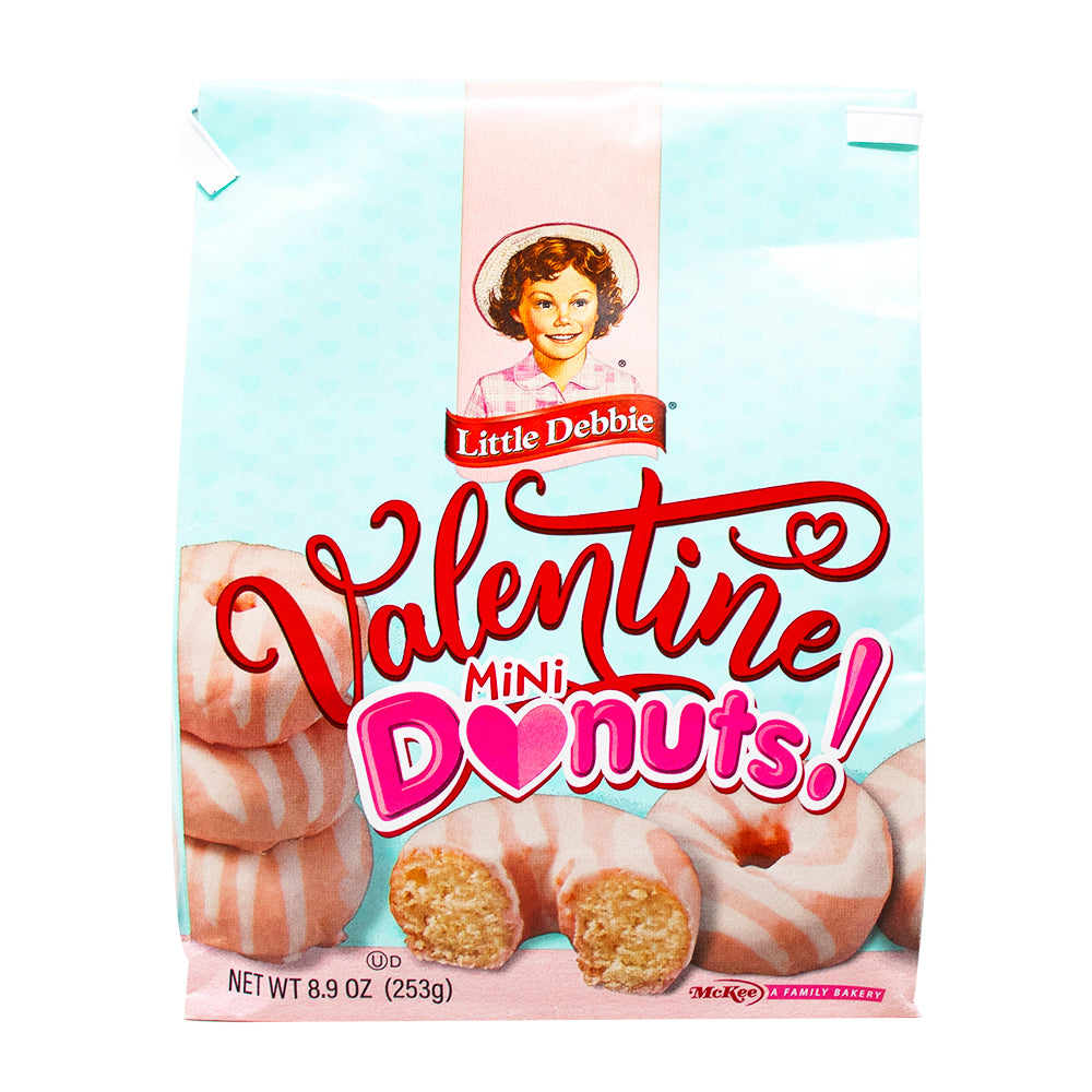 Little Debbie Valentine Mini Donuts - 253g