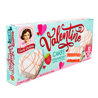 Little Debbie Valentine Strawberry Heart Cakes (10 Pieces) - 315g