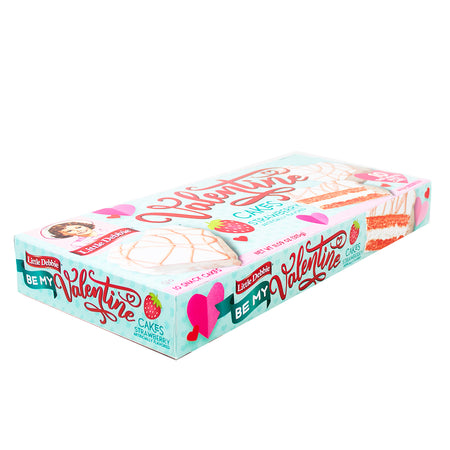 Little Debbie Valentine Strawberry Heart Cakes (10 Pieces) - 315g