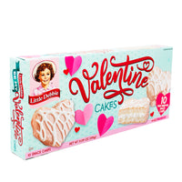 Valentine Little Debbies Valentine Vanilla Snack Cake - 10 Pack