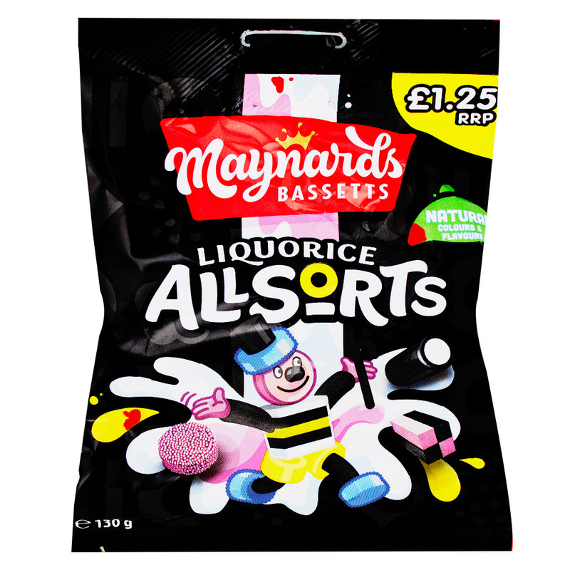 Maynards Bassetts Liquorice Allsorts (UK) - 130g