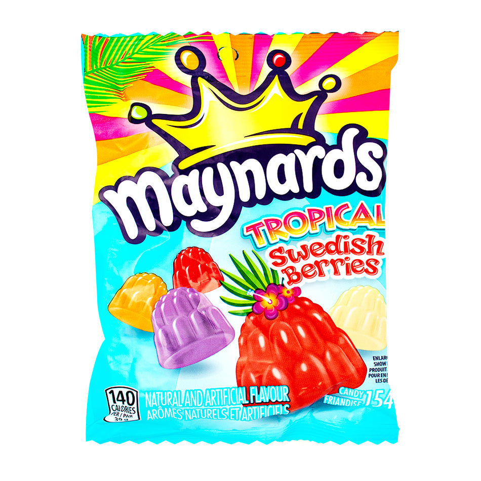 Maynards Tropical Swedish Berries Candy - 154g