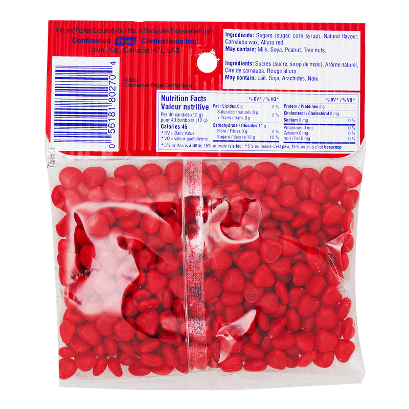 McCormick's Cinnamon Hearts - 110g Nutrition Facts IngredientsNutrition Facts Ingredients
