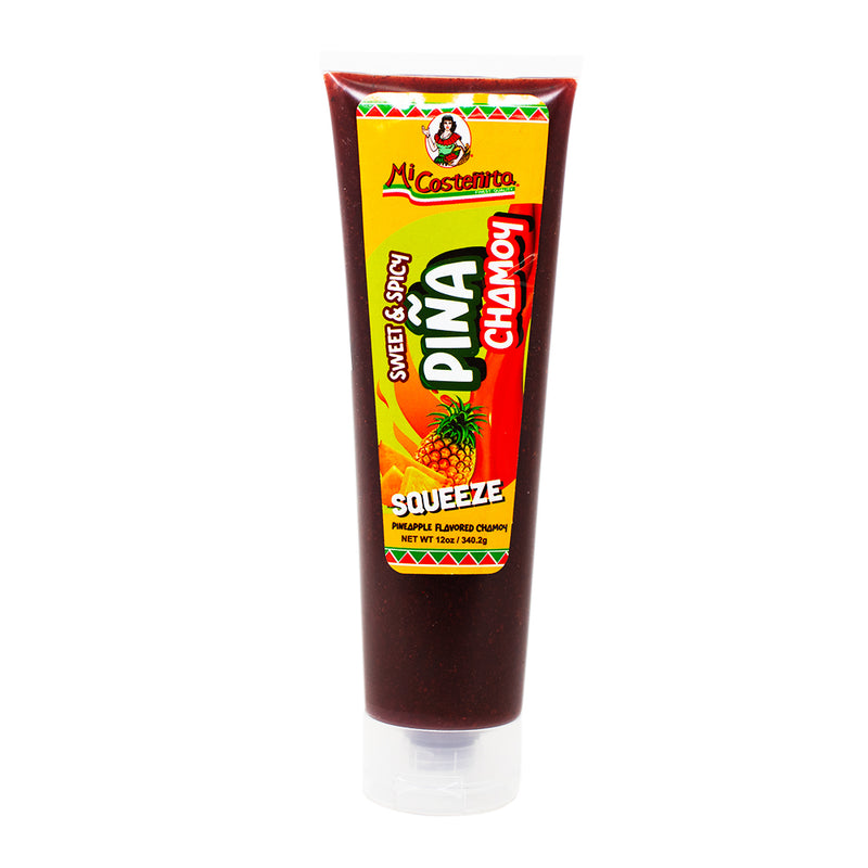 Mi Costenita Sweet & Spicy Pineapple Chamoy Sauce - 12oz - Chamoy Candy - Chamoy - Chamoy Sauce - Pineapple Candy - Mi Costenita Sweet & Spicy Pineapple Chamoy Sauce - Mi Costenita - Pineapple Chamoy - Sweet and Spicy