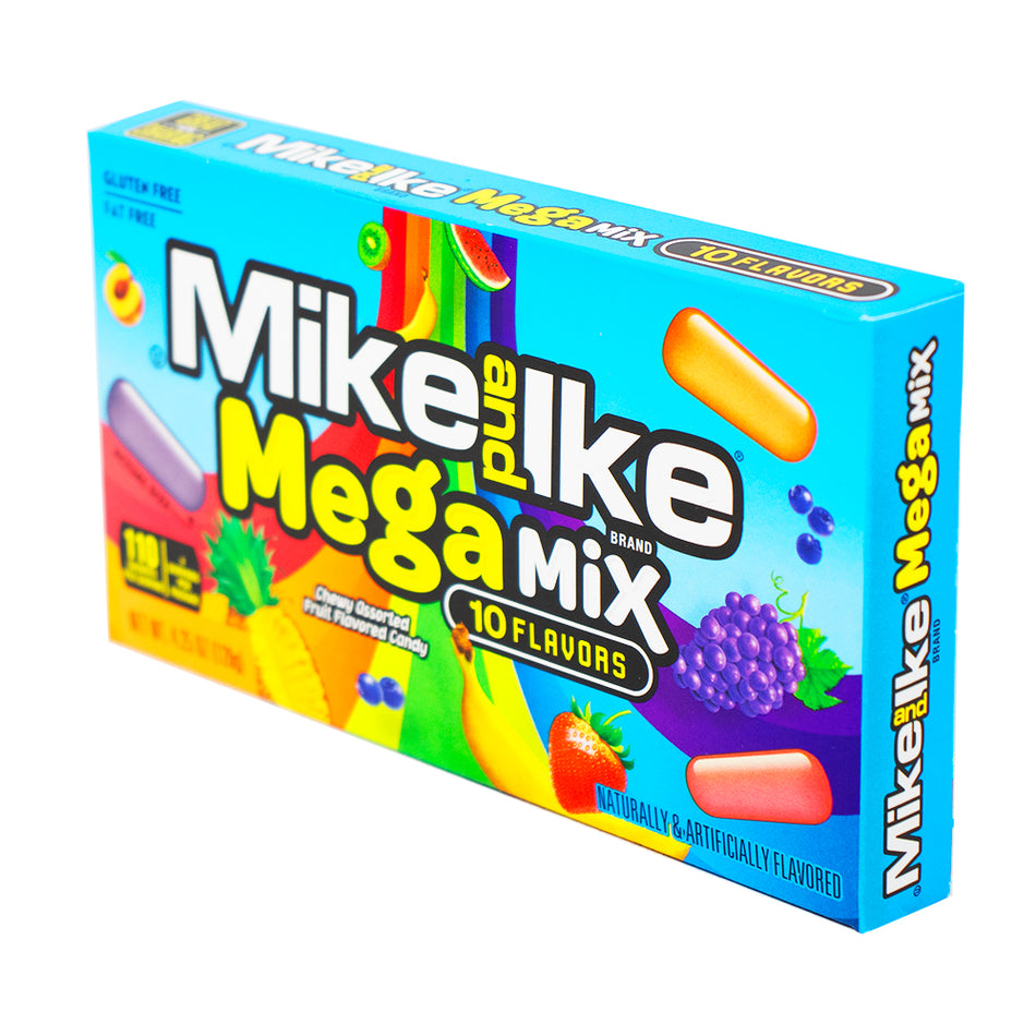 Mike and Ike Mega Mix Sour Candy - 4.255oz