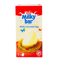 Milkybar White Chocolate Egg (UK) - 65g - Milkybar Chocolate - Milkybar - White Chocolate - Milkybar White Chocolate Egg - White Chocolate Easter Egg - UK Candy - Easter Chocolate Treats - Easter Egg Candy - British Candy - British Chocolate