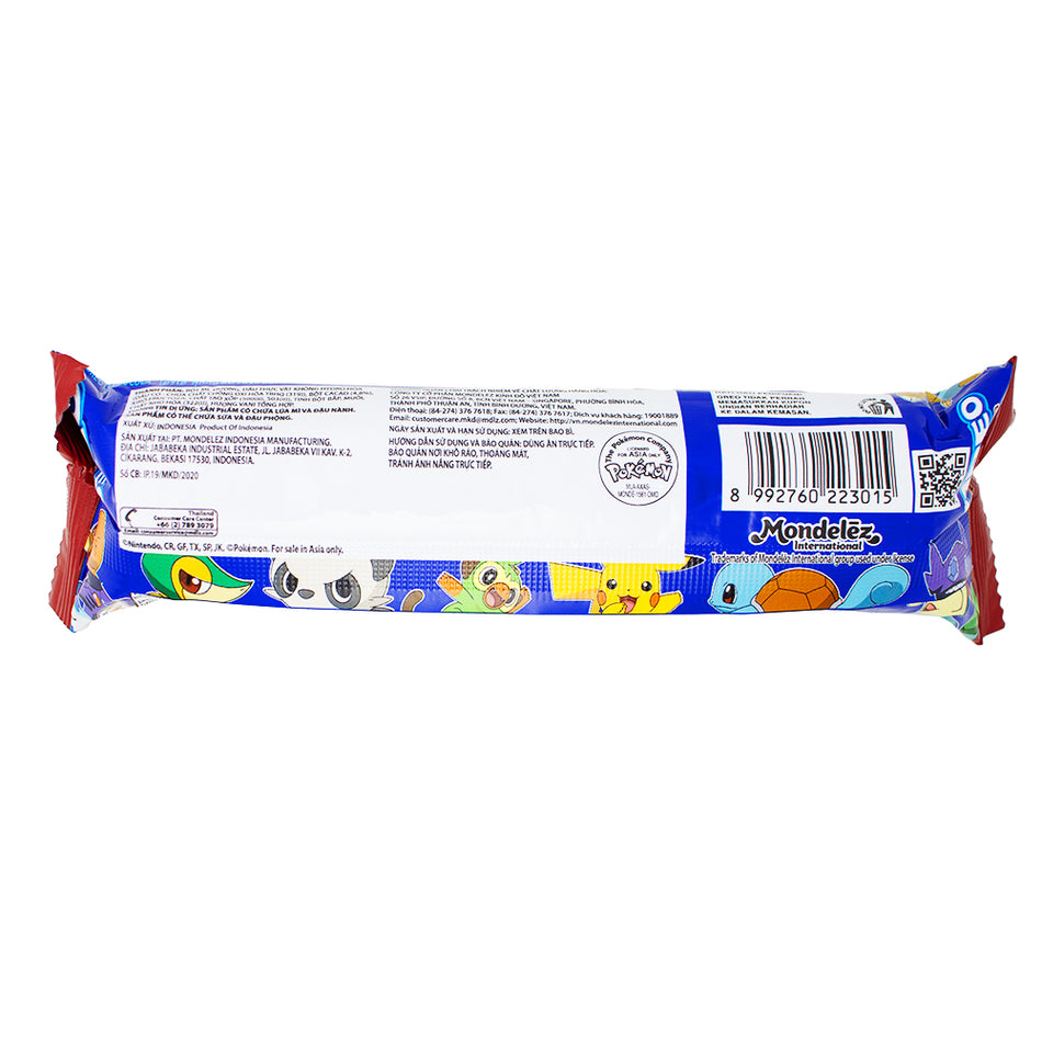 Oreo Pokemon Chocolate - 119.6g  Nutrition Facts Ingredients