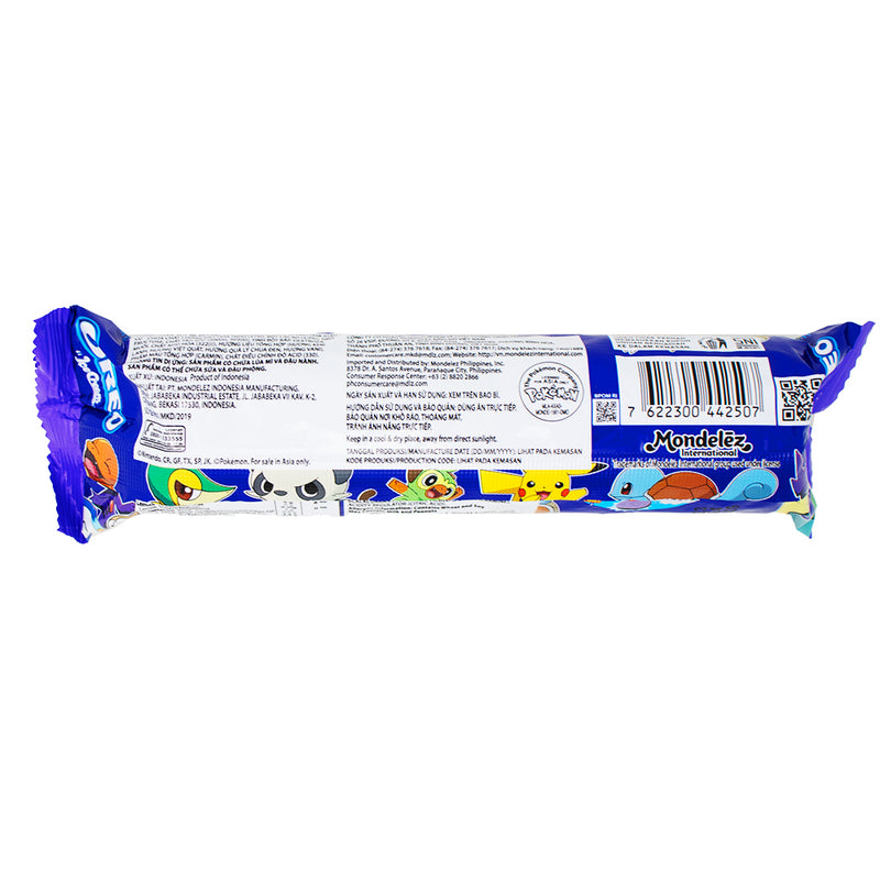 Oreo Pokemon Blueberry Ice Cream Cookies - 119.6g  Nutrition Facts Ingredients - Oreo - Oreo Cookies - Oreos - Oreo Pokemon Cookies - Oreo Ice Cream Cookies - Pokemon Cookie - Pokemon Oreo - Oreo Pokemon