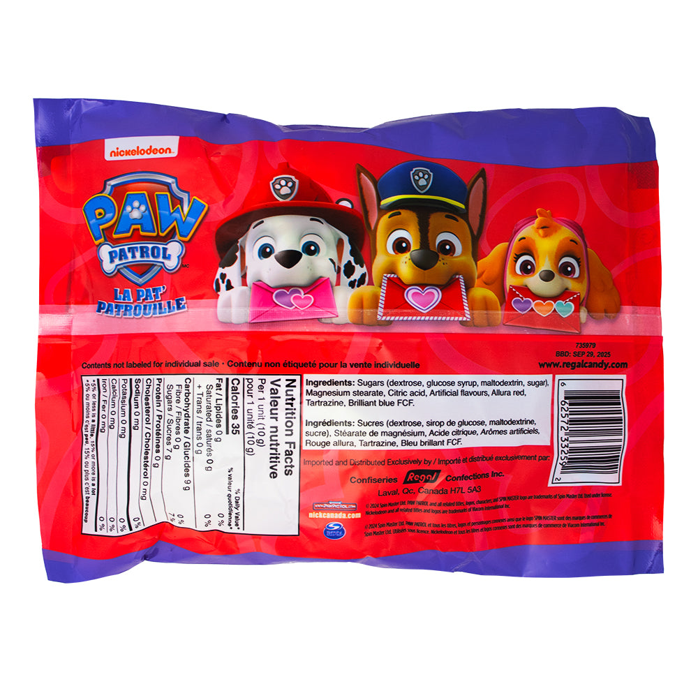 Paw Patrol Valentine's Bracelets - 150g | Candy Funhouse – Candy ...