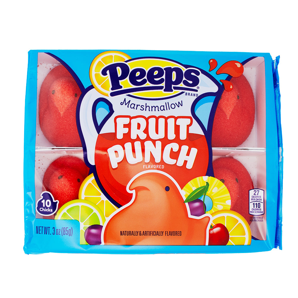 Peeps Marshmallow Chicks Fruit Punch - 3oz