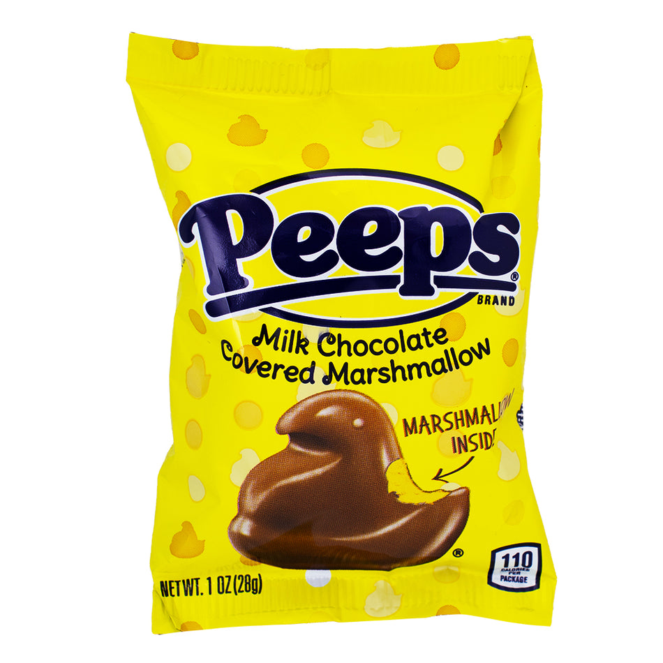 Peeps Milk Chocolate Covered Marshmallow - 1oz
