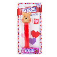 PEZ Valentine Teddy Bear - 16g - PEZ Valentine Teddy Bear - Teddy Bear Candy Dispenser - Valentine's Day Treats - Sweetness Galore - Romantic Candy Surprise - Cuddle Buddy Gift - Adorable PEZ Dispenser - Valentine's Day Gifts - Heartwarming Candy Moments - Teddy Bear Love