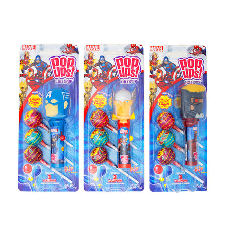 Marvel Pop-Ups Lollipop Set - 36g