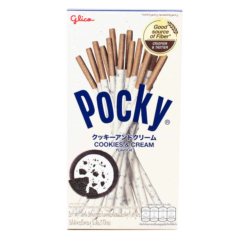 Glico Pocky Cookes & Cream (Thailand) - 43g