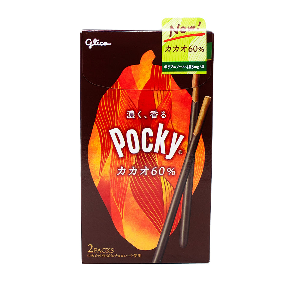 Pocky 60% Cocoa Dark Chocolate Biscuits (Japan) - 60g