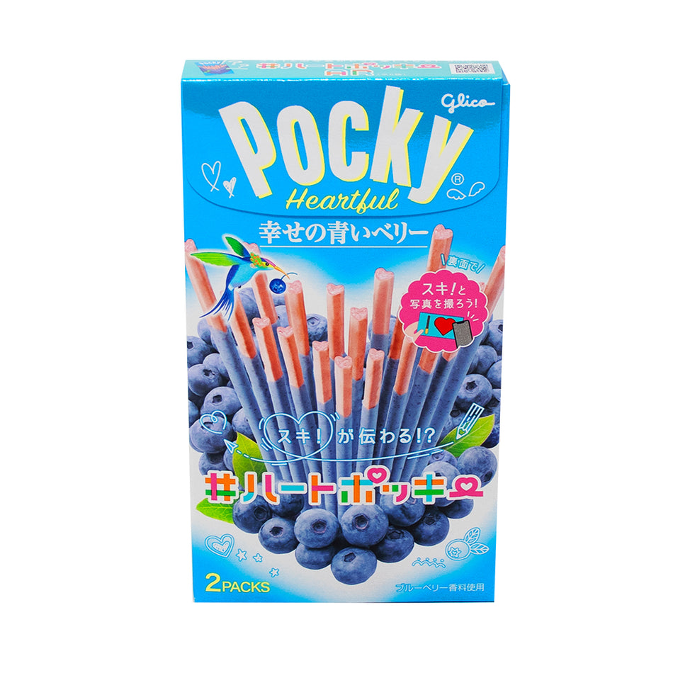 Pocky Heartful Blueberry Limited Edition (Japan) - 40g