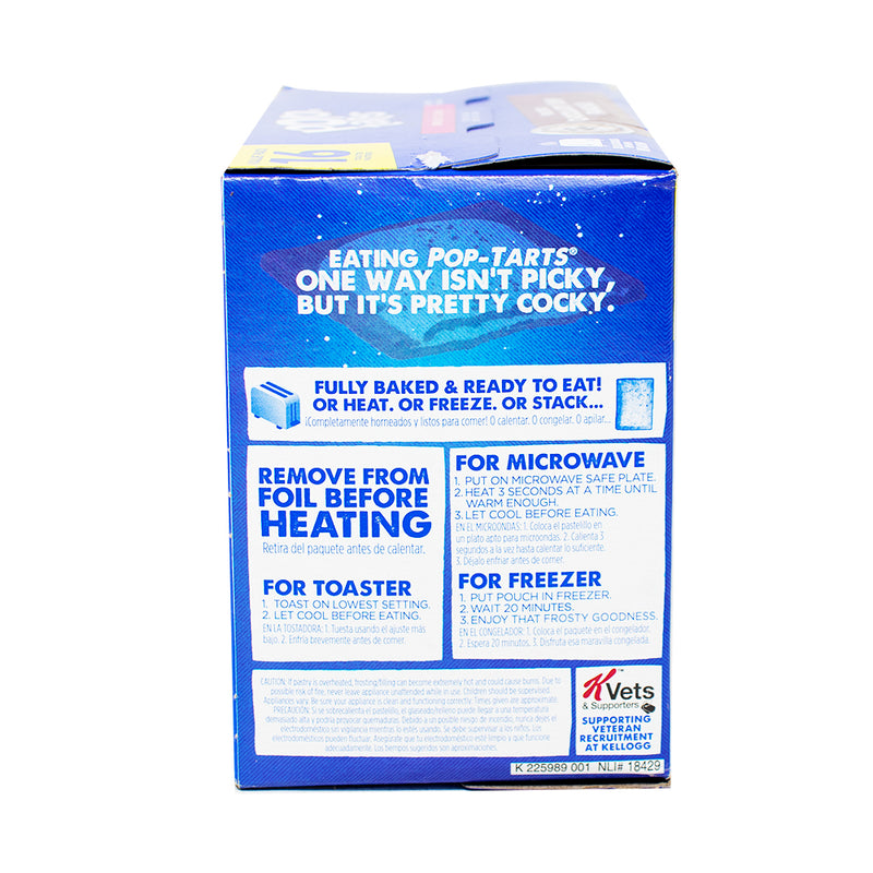 Pop-Tarts Frosted Chocolatey Chip Pancake 16 Pack - 27oz  Nutrition Facts Ingredients