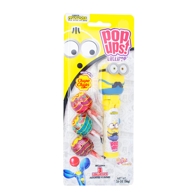 Minions Pop-Ups Lollipop Set - 36g