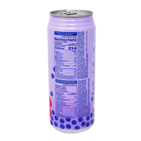 Popping Boba Mixed berry Hibiscus Tea Drink - 16.5oz Nutrition Facts Ingredients