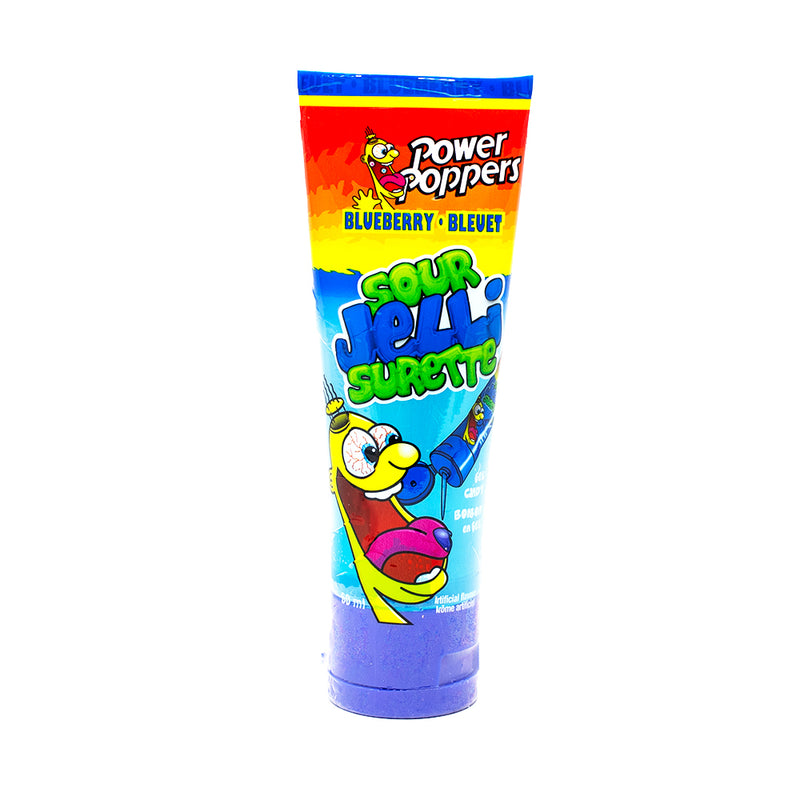 Power Poppers Sour Jelli - 2oz - Power Poppers Sour Jelly - Sour Candy - Jelly Slime - Jelly Candy