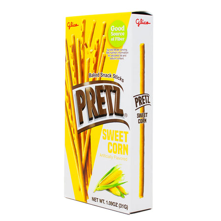 Pretz Sweet Corn - 1.09oz - Pretz - Pretzel Sticks - Savoury Snacks - Pretz Sweet Corn - Sweet and Savoury Snacks