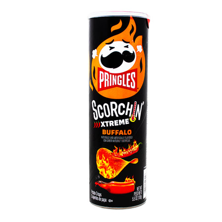 Pringles Scorchin' Xtreme Buffalo - 5.5oz - Pringles - Pringles Chips - Potato Chips - Chips - Savoury Snacks - Pringles Scorchin Xtreme Buffalo
