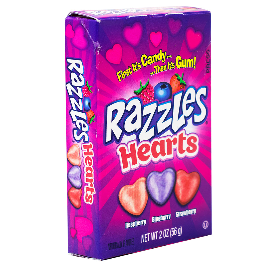 Razzles Hearts - 2oz