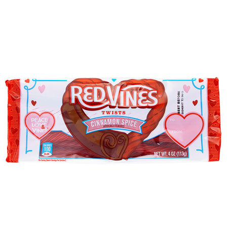 Red Vines Cinnamon Spice - 4oz - Red Vines Cinnamon Spice - Sweet and Spicy Candy - Valentine's Day Treats - Irresistible Cinnamon Flavour - Romantic Candy Adventure - Passionate Red Vines - Spice up Your Love - Valentine's Day Gifts - Heartwarming Candy Moments - Cinnamon Bliss Delight  - Licorice - Licorice Candy - Red Vines - Red Vines Candy