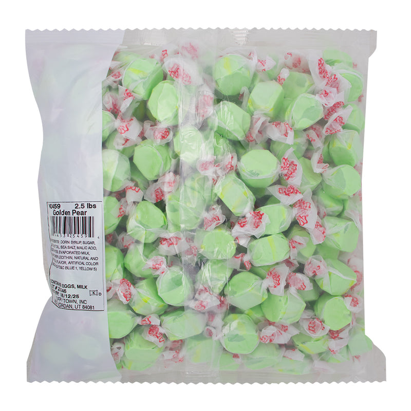 Salt Water Taffy - Golden Pear - 2.5lb  Nutrition Facts Ingredients