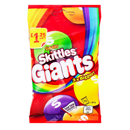Skittles Fruit Giants (UK) - 116g