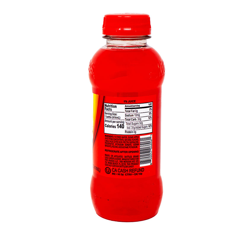 Skittles Original Drink - 414mL  Nutrition Facts Ingredients - Skittles - Skittles Candy Skittles Drink - Skittles Beverage