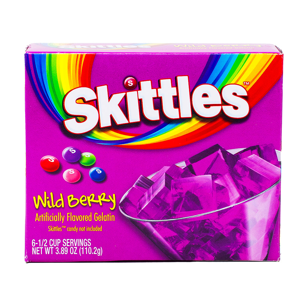 Skittles Gelatin Wild Berry - 3.89oz