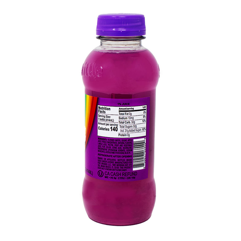 Skittles Wild Berry Drink - 414mL  Nutrition Facts Ingredients - Skittles - Skittles Candy - Skittles Wild Berry Drink - Skittles Wild Berry - Skittles Drink - Skittles Beverage