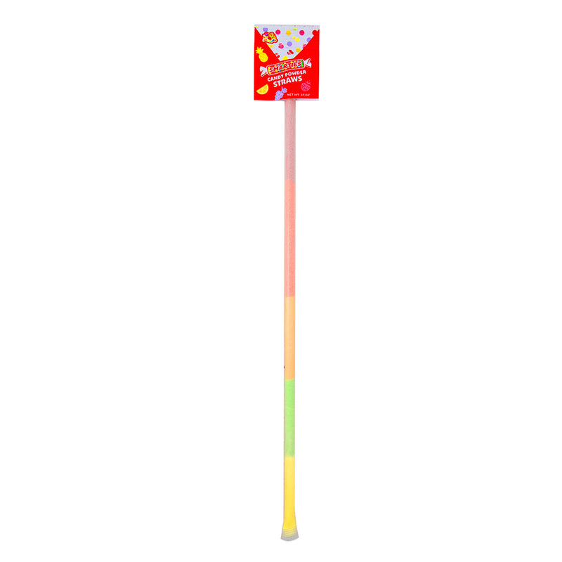 Smarties Giant Pixy Straws - .37oz - Smarties - Smarties Pixy Straws - Smarties Candy - Pixy Straws