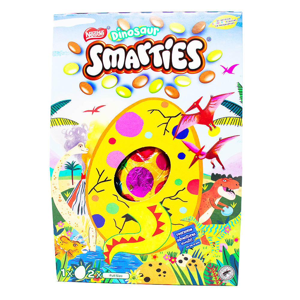 Smarties Giant Dinosaur Egg (UK) - 226g | Candy Funhouse – Candy