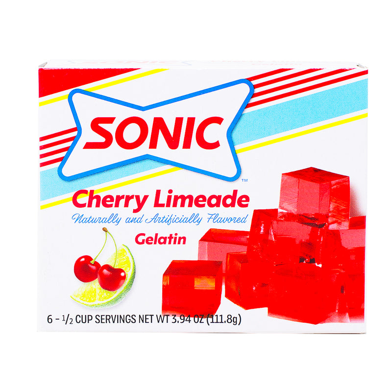 Sonic Gelatin Cherry Limeade - 111g