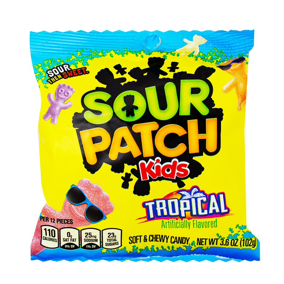 Sour Patch Kids Tropical Candy - 3.6oz