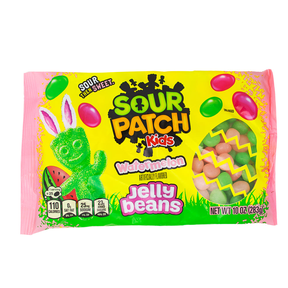 Sour Patch Kids Watermelon Jelly Beans - 10oz - Sour Patch Kids Watermelon - Watermelon Jelly Beans - Sour Watermelon Candy - Watermelon Candy - Jelly Bean Assortment - Sour Candy Mix