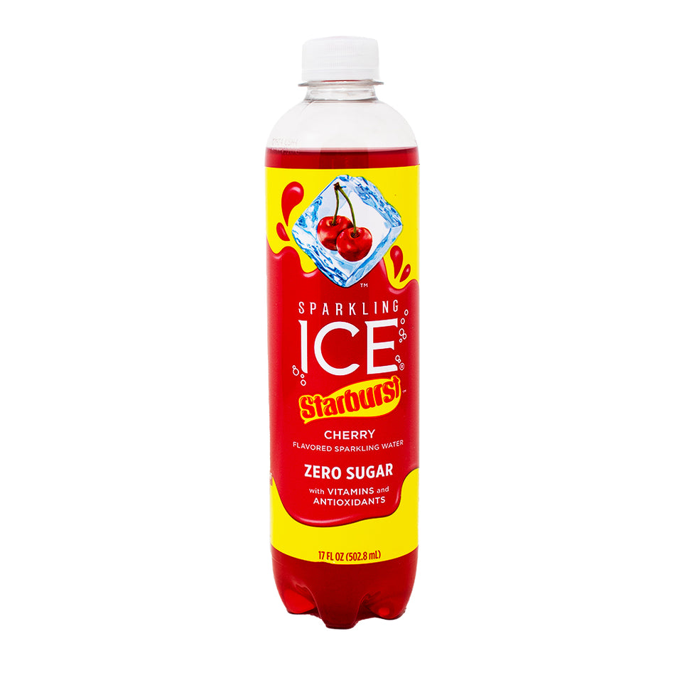 Sparkling Ice Starburst Cherry Zero Sugar - 502.8mL
